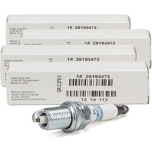 Walburg Opel Astra J 1.6 Benzinli 115 Bg Buji Takımı Orjinal Gm Marka