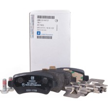 Walburg Opel Zafira B Arka Fren Balatası Takım Orjinal Gm