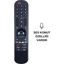 Lg MR22GA (AKB76039902) Smart Tv Kumandası Ses Komutu Vardır