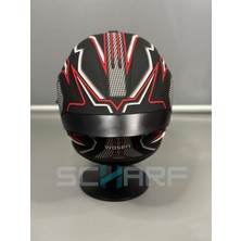 Wosen WS-202 Güneş Vizörlü Çene Açılır Kask