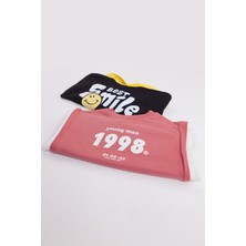 Harika Kids Erkek Çocuk 2'li Paket Basic Sweatshirt