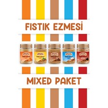 Muni Fıstık Ezmesi, Mixed Paket, 300 g x 5 adet