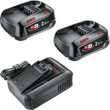 Başlangıç Seti 18V (2x2.5 Ah + Al 18V-44)