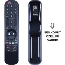 Lg MR23GA (AKB76043107) Tod Tuşlu Ses Komutu Vardır Tv Uzaktan Kumanda