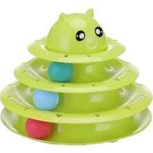 Ttt  3 Katlı Kedi Oyuncağı Turntable Cat Toy