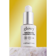 Glowy Göz Altını Aydınlatan, Kapatıcı ve SPF30 İçeren Renkli Göz Kremi (Y) 15ml