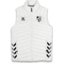 Hummel Winner Erkek Spor Yelek 2XL Beyaz Renkli Kesim Kalıbı ile Şık Tasarım