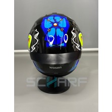 Wosen WS-202 Güneş Vizörlü Çene Açılır Kask