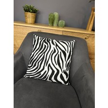 Angel's Collection Zebra Desenli Kırlent Kılıfı 2 Tane