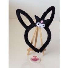 Sweet Twins Accessories Kuromi Tavşan  Kulaklı Çocuk Tacı Peluş Taç