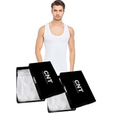 Cennetoğlu 12 Adet Erkek Penye Atlet Ekonomik Paket