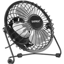 Everest EFN-482 Masaüstü Metal Siyah Usb Fan