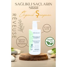 Reveuse Kolajen Keratin Saç Dökülmesine Karşı Hızlı Saç Uzatan Dolgunlaştırıcı Besleyici Şampuan 500ml