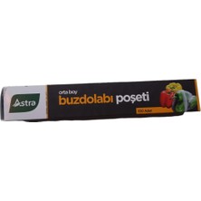 Astra Orta Boy Buzdolabı Poşeti 100 Adet