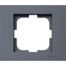 2 Adet Ovivo Grano Füme Tekli Çerçeve