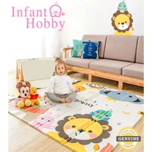 Infant Hobby Best Friends Çift Taraflı Katlanabilir Köpük Oyun Matı 160 x 180 x 1CM