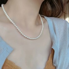 Lovisa Accessories El Emeği Inci Kolye, Choker Inci Boncuk Kolye, Vintage Bohem Tarz