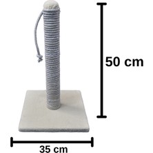 Kedi Tırmalama Tahtası Kare Kordon Pam