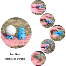 Sagrado 10 Adet Golf Mat Tees, Golf Simülatörü Tees, Sürüş Alanı Için Pratik Golf Tees, Golf Eğitimi Için Ev Golf Tees, Yeşil S (Yurt Dışından)