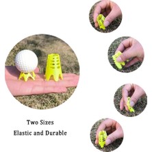 Sagrado 10 Adet Golf Mat Tees, Golf Simülatörü Tees, Sürüş Alanı Için Pratik Golf Tees, Golf Eğitimi Için Ev Golf Tees, Yeşil S (Yurt Dışından)