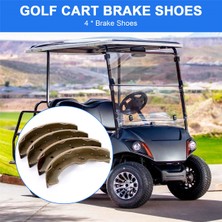 Sagrado Golf Arabası Aksesuarları Yedek Fren Pabuçları Ezgo Txt Golf Arabası 27943G01 70795G01 27943-G01 70794-G01 (Yurt Dışından)