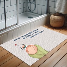 Love Bug-T Rahat Davranıyor Insan Banyo Paspas Lovebug-T