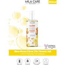 Mila Care Glow Boost Citrus Makyaj ve Yüz Yıkama Jeli 200 Ml