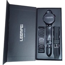Arell Teknoloji Leerfei Watch 4 Pro Sw 32 Akıllı Saat Siyah