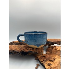 Wugu Ocean Blue Eclipse Stoneware Fincan