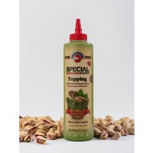 FO Antep Fıstıklı Pistachio Sos %5 Antep Fıstıklı Topping Sos Dondurma ve Tatlı Sosu 940 gr