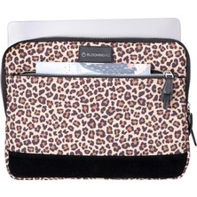 BloominBag Earthy Leopard 15-16 Inch Macbook / Laptop Kılıfı