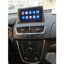 Victor Opel Molka 2012-2015 Android Sürüm 13 Kablosuz Carplay Navigasyon Multimedya 9 Inç Ekran 4G Ram + 64GB Hafıza Çerçeveli ve arka görüş kameralı