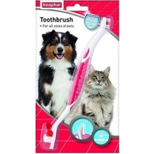 Beaphar Iki Uçlu Köpek Diş Fırçası 22 cm
