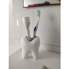 Internos Design Diş Şeklinde Diş Fırçası Kabı