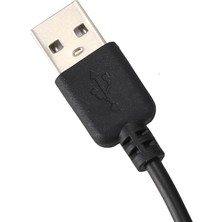 Betty Becky USB Kablosu 5,5mm / 2,1mm 5V Dc Jak Kablosu (Siyah, 75CM) (Yurt Dışından)