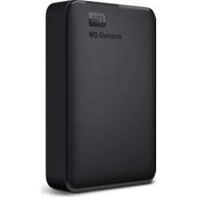 Wd Elements 6tb USB 3.2 2.5 Inc Taşınabilir Disk WDBHJS0060BBK-WESN