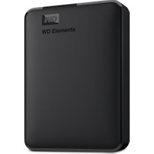 Wd Elements 6tb USB 3.2 2.5 Inc Taşınabilir Disk WDBHJS0060BBK-WESN