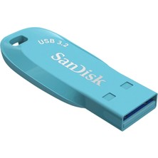 Sandisk Ultra Shift 128GB USB 3.2 Flash Bellek Mavi SDCZ410-128G-G46BB