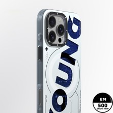 YoungKit Apple iPhone 16 Pro Uyumlu Kılıf Magsafe Şarj Özellikli Airbagli Çift Katmanlı Youngkit Future Serisi Mavi
