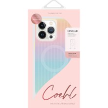 Coehl Apple iPhone 16 Uyumlu Kılıf Magsafe Şarj Özellikli Renk Geçişli Askı Ipli Coehl Linear Kapak Renkli