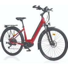 Corelli Keila S - 28 Jant 46 cm Kadro Elektrikli Şehir Bisiklet - Koyu Kırmızı