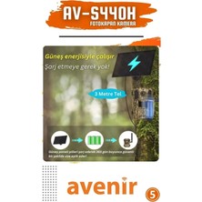 Avenir Foto Kapan Avenır Güneş Enerjili Sim Kartlı AV-S440H