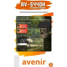 Avenir Foto Kapan Avenır Güneş Enerjili Sim Kartlı AV-S440H