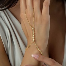 Usho Jewelry Usho 925 Ayar Gümüş Şık Yıldızlı Şahmeran