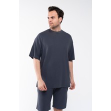 Garen Erkek Oversize Şort T-Shirt Takım