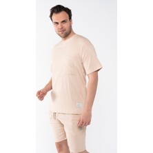 Garen Erkek Oversize Şort T-Shirt Takım