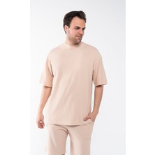 Garen Erkek Oversize Şort T-Shirt Takım