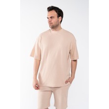 Garen Erkek Oversize Şort T-Shirt Takım