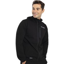 Pamuklu Kapşonlu Erkek Sweatshirt