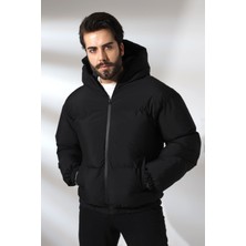Kapüşonlu Unisex Yağmur Rüzgar Geçirmez Bomber Oversize Mont Ceket Kaban Waterproof